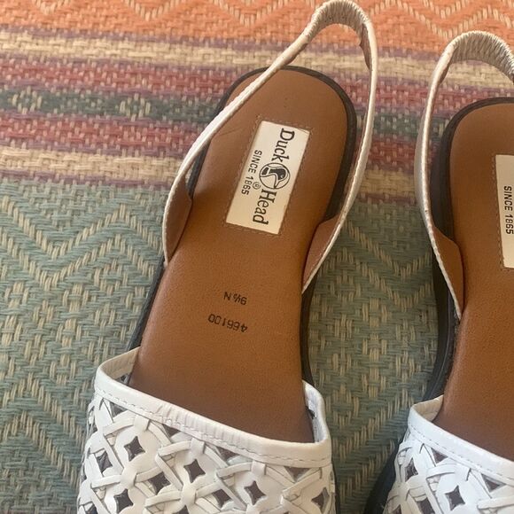 White duck head sandals size 9.5 - Picture 4 of 7